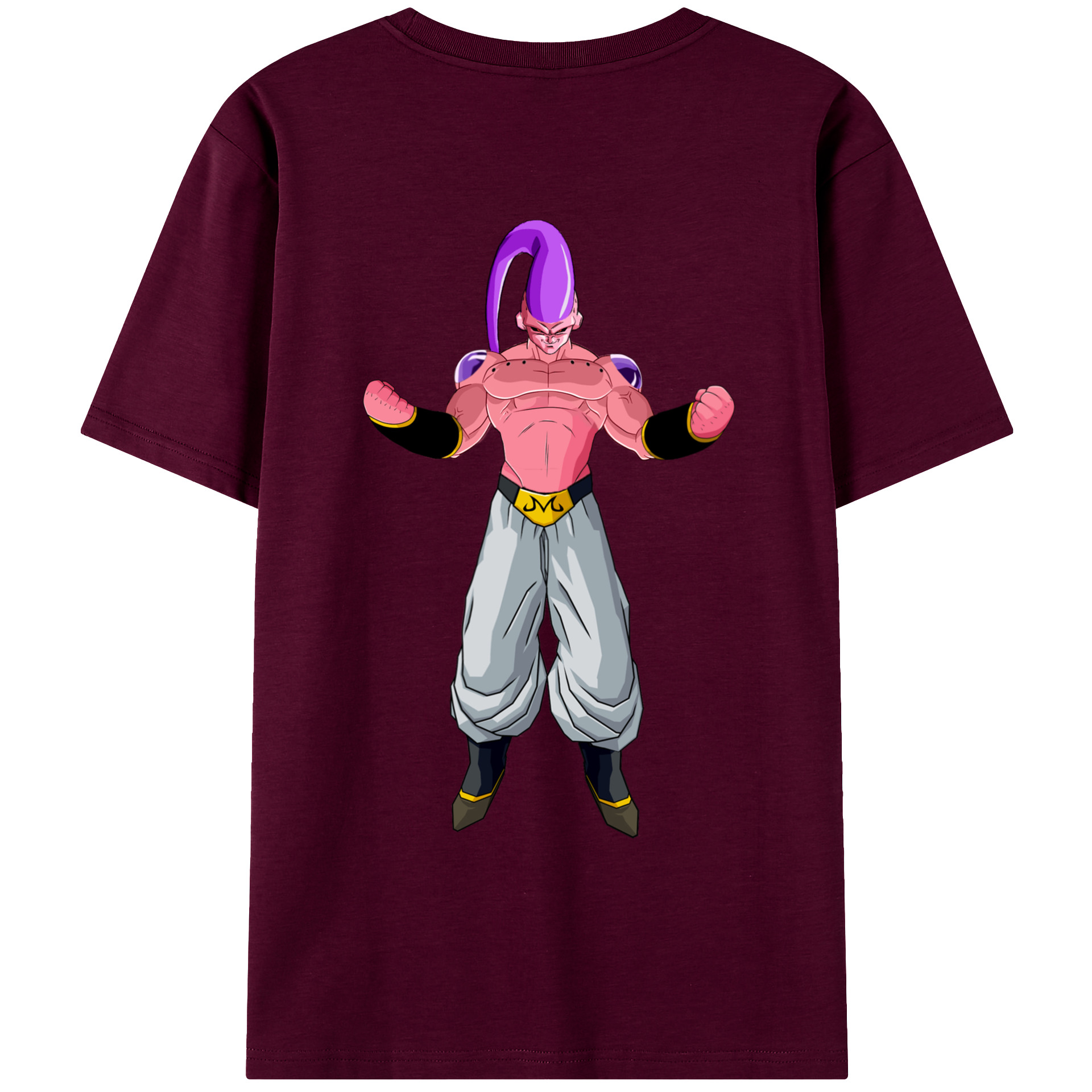 （画像用） ドラゴンボール 魔人ブウ DRAGON BALL Majin Buu レディース半袖Tシャツ(バックプリント)